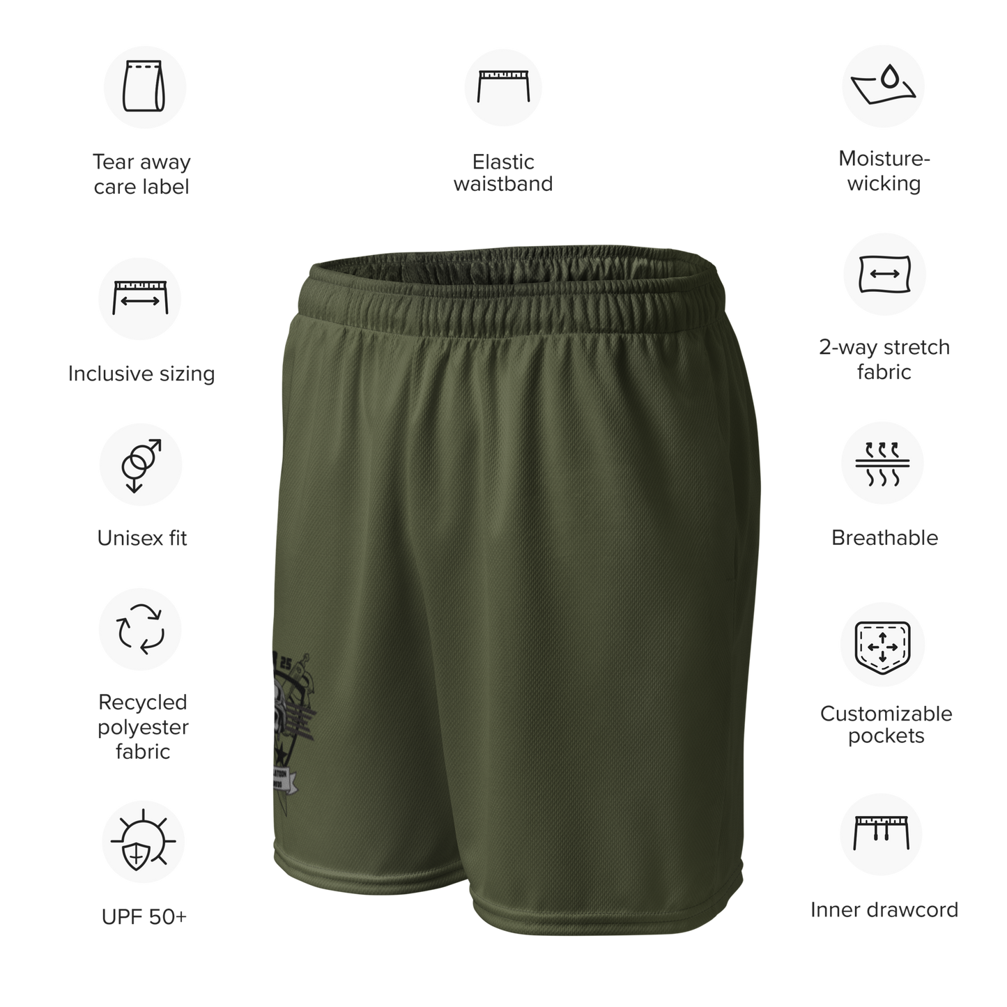 2nd mesh shorts