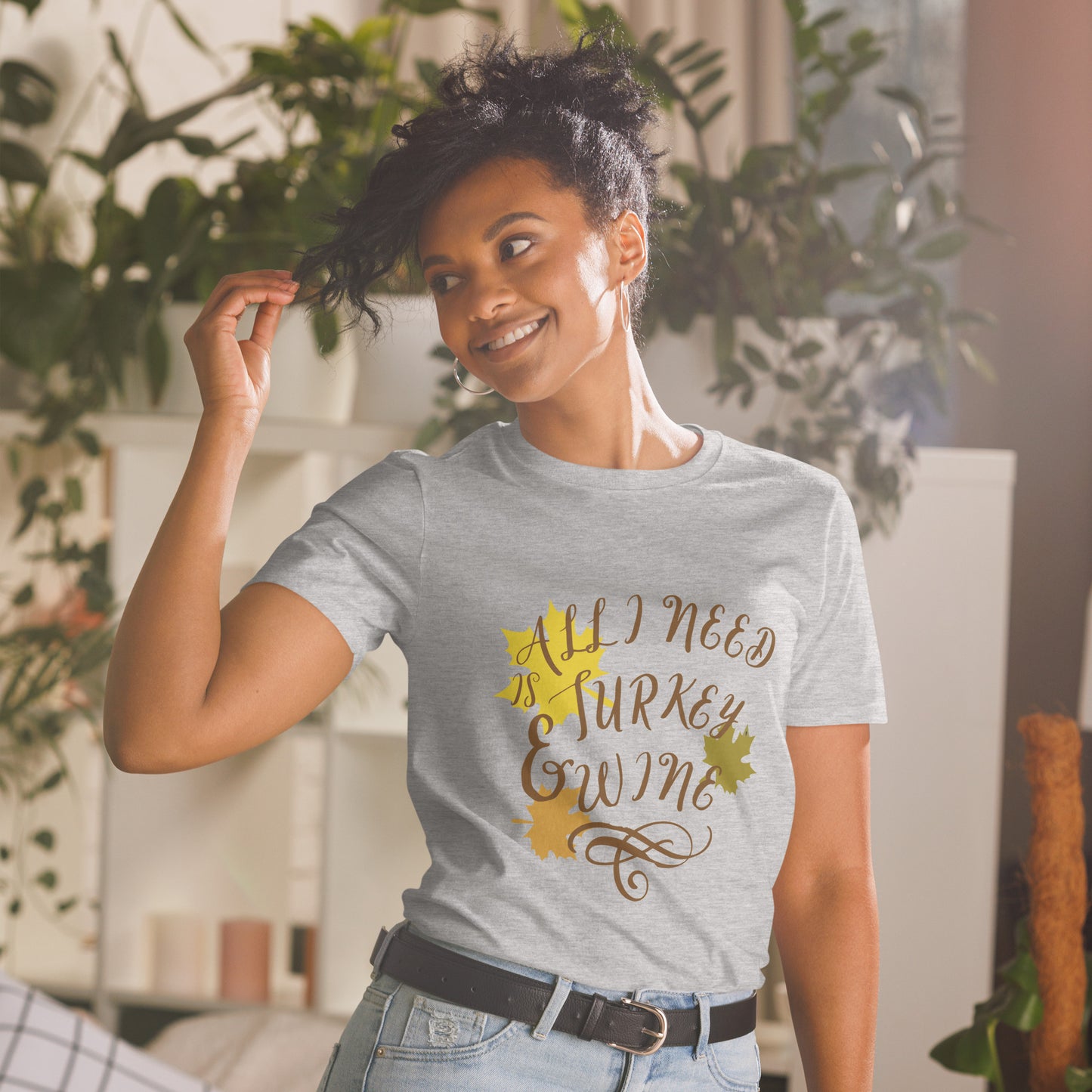 Turkey and Wine Unisex T-Shirt