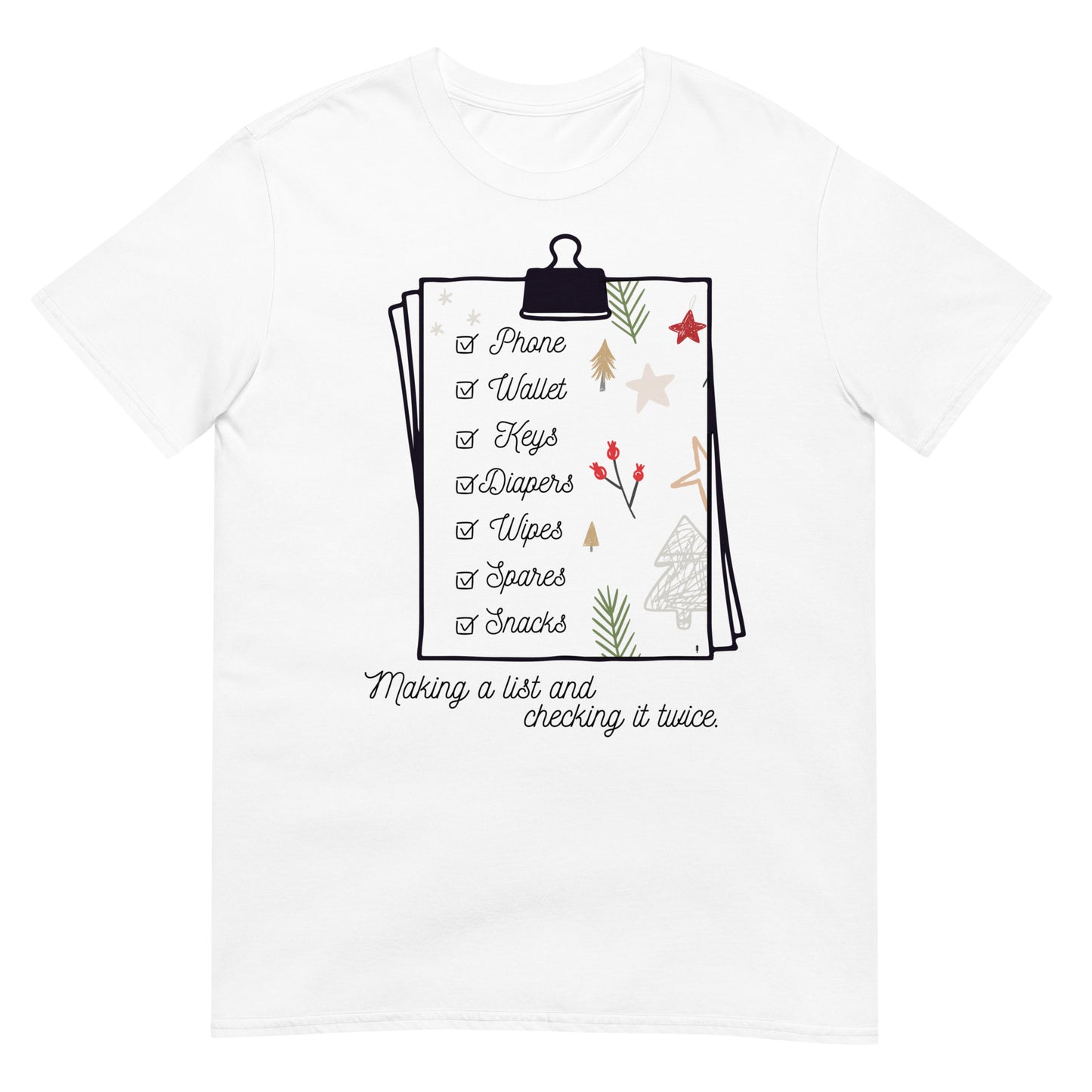 List check Unisex T-Shirt